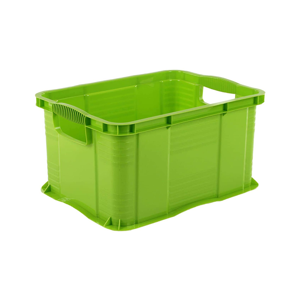 Scatola contenitore in plastica Rotho Agilo 17,5 litri verde 39x29x21,5 cm