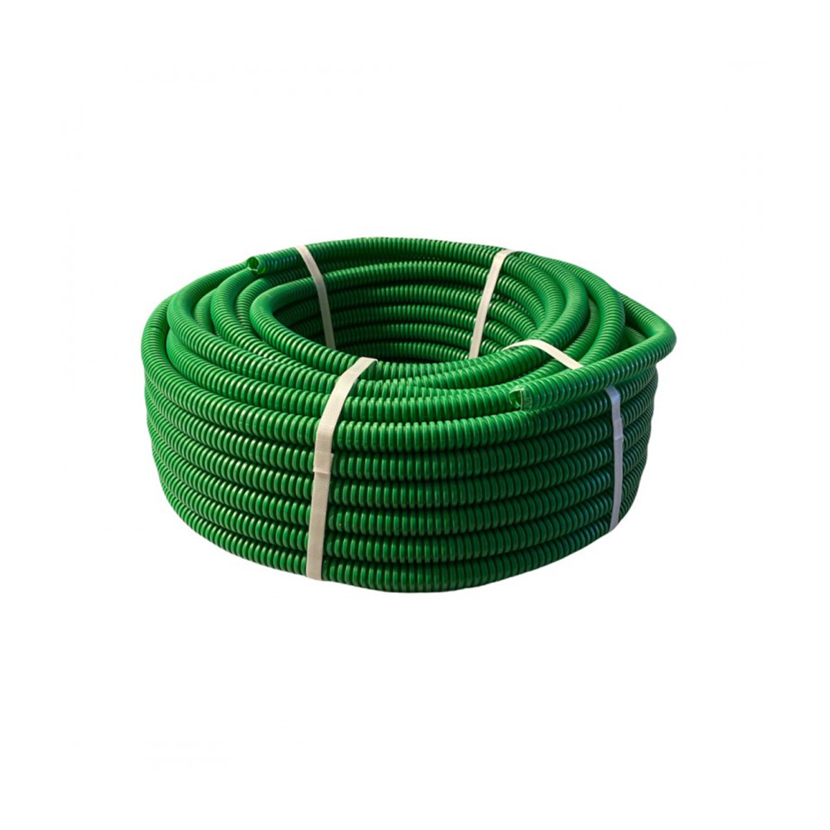 Tubo pieghevole corrugato verde diametro 20 cm