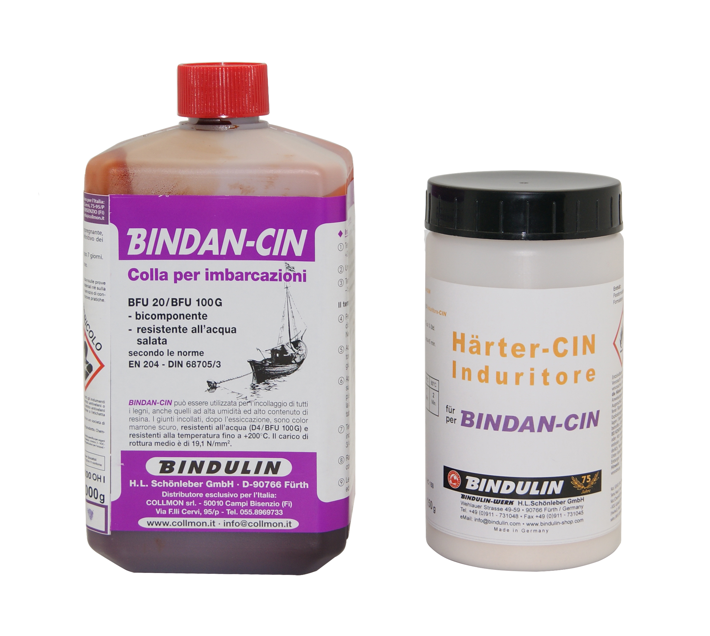 Bindulin - bindan-cin bicomp d4 marrone 1 kg+150 g