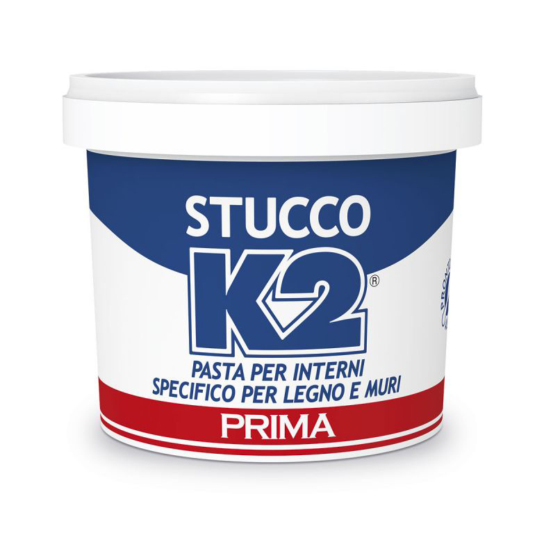 K2 - stucco in pasta 1 kg legno / muro bianco